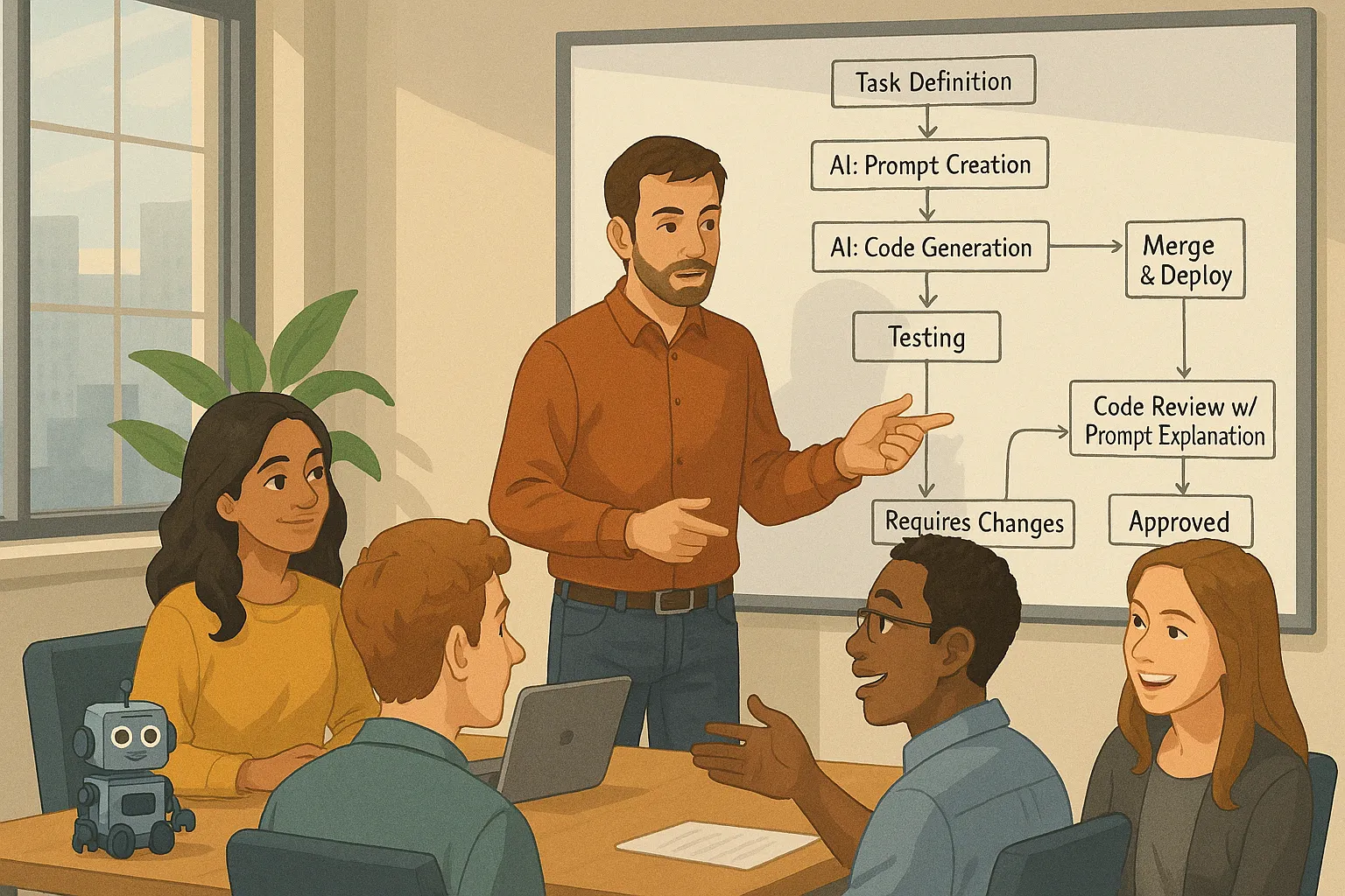 AI instructions for a tech lead