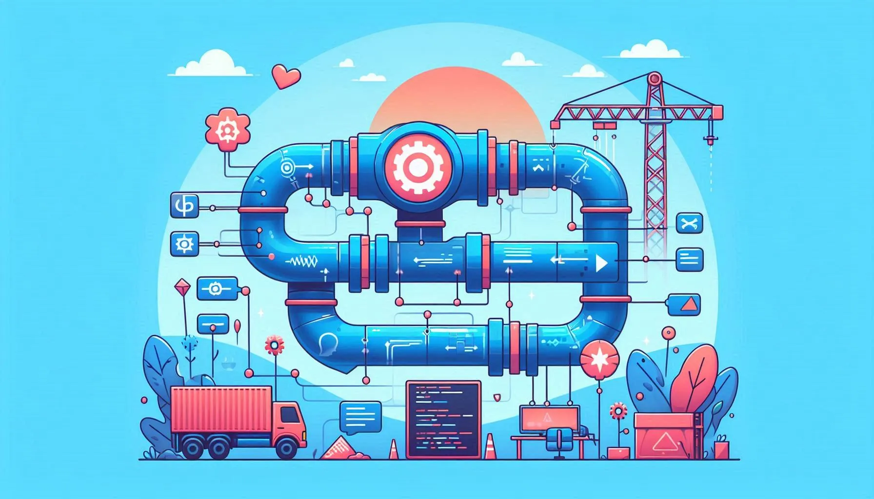 Laravel pipelines illustration